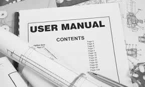 manuali utente e manuali di istruzione